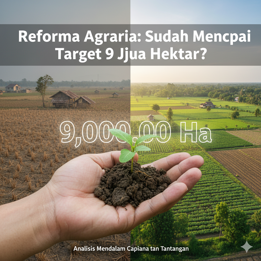 Reforma Agraria: Sudah Mencapai Target 9 Juta Hektar? | Konsultasi Klinik Pertanahan 082123006979